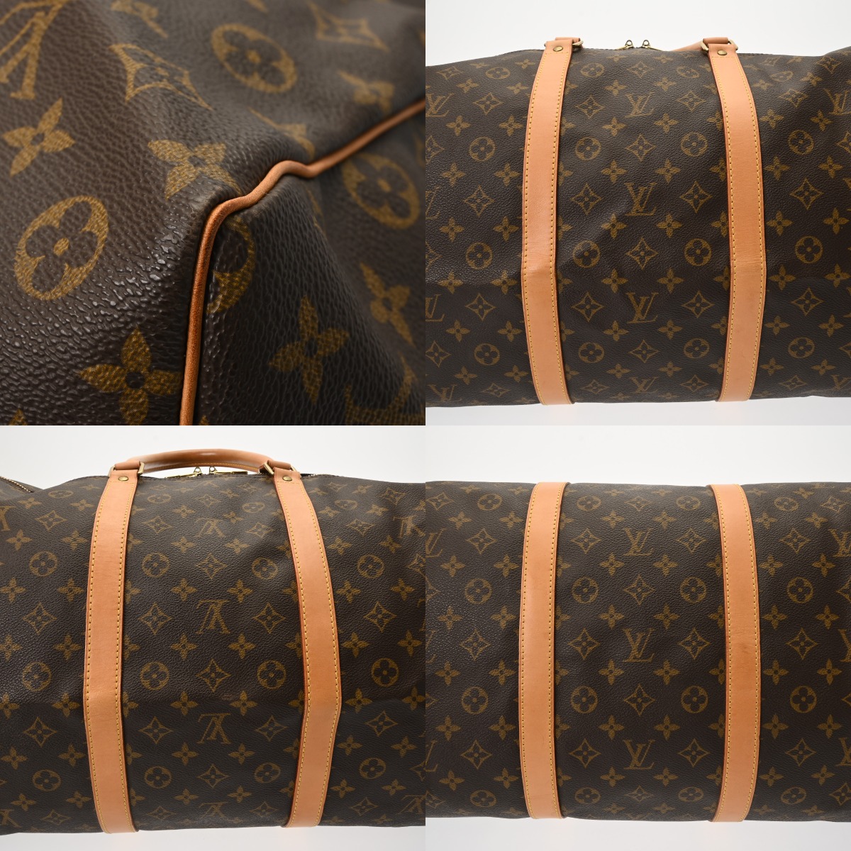 ルイ ヴィトン モノグラム キーポル 60 ブラウン M41422 モノグラム
