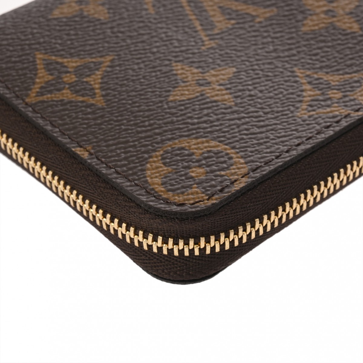 ルイ ヴィトン モノグラム ジッピーコインパース ブラウン M60067