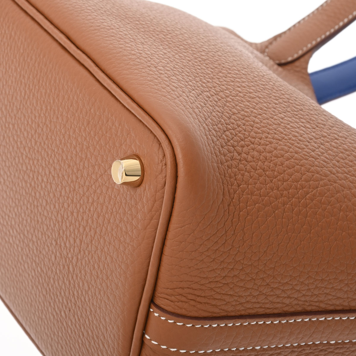 エルメス ピコタンロック PM エクラ ゴールド/ブルーフランス/ゴールド