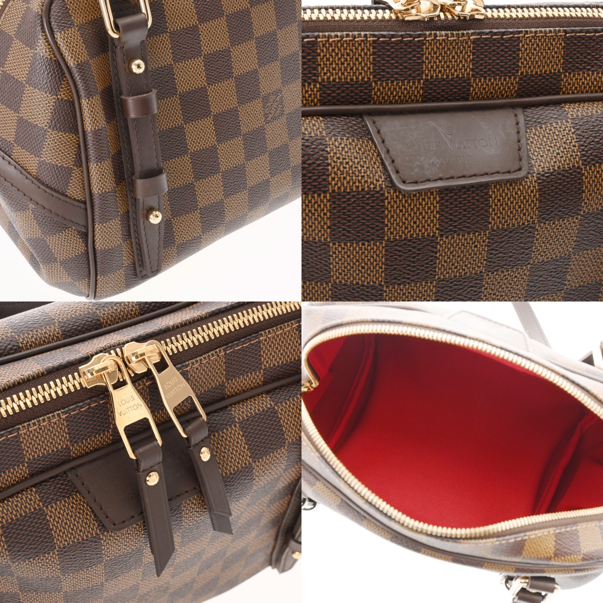 ルイ ヴィトン ダミエ リヴィントン PM ブラウン N41157 ダミエ