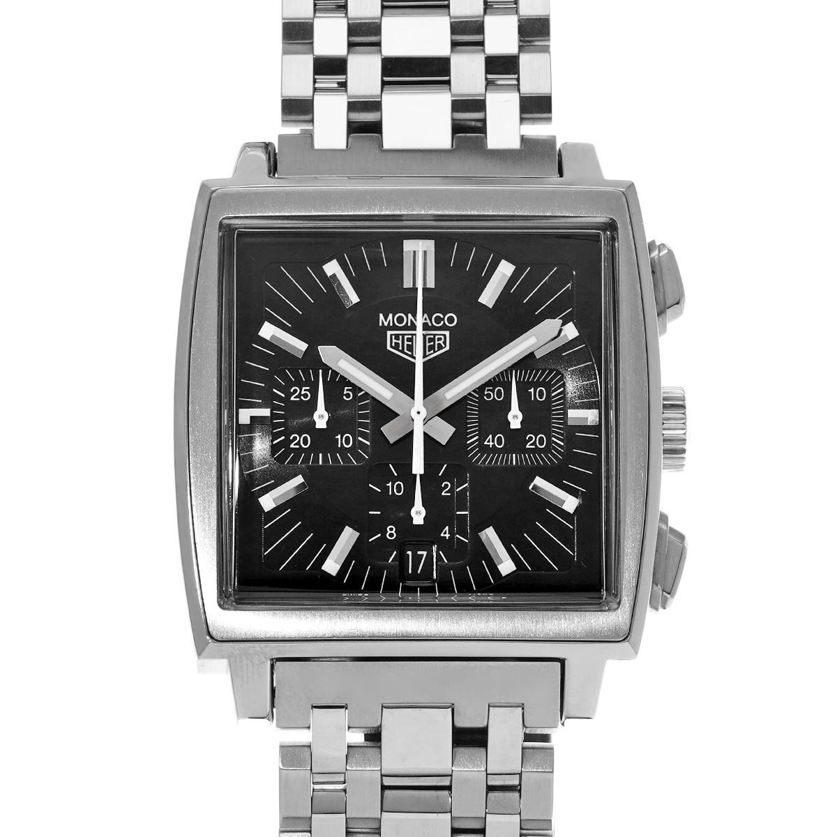 タグ ホイヤー モナコ クロノグラフ CS2111.FC8119 ブラック メンズ