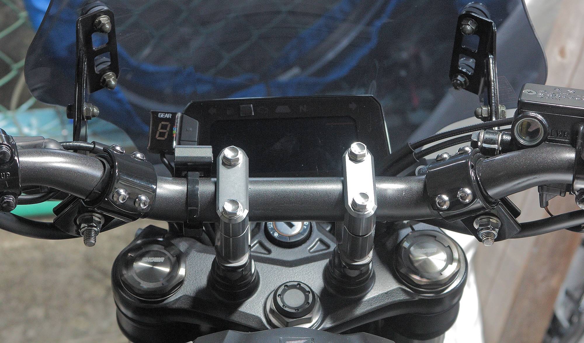 CB250R(MC52) スクリーンバイザー5