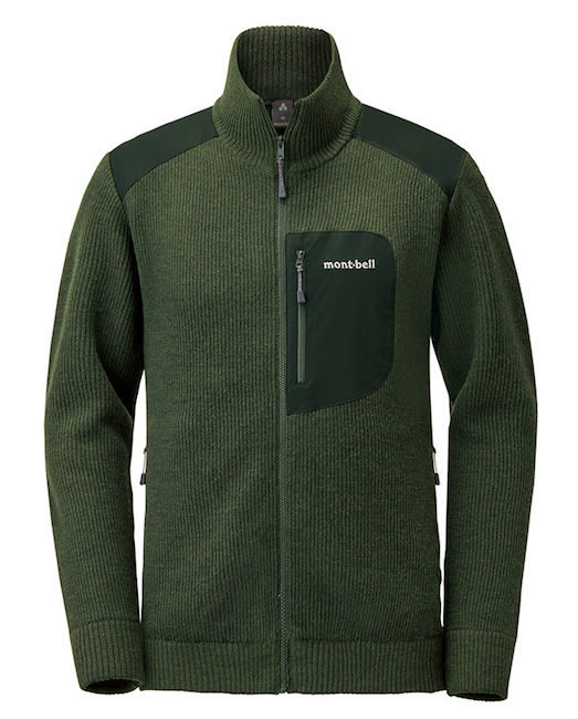 モンベルの伸縮バツグン機能派セーターは、春アウターとしても