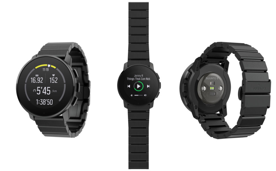 SUUNTOのフラッグシップGPSウォッチに、チタンブレスレット採用の