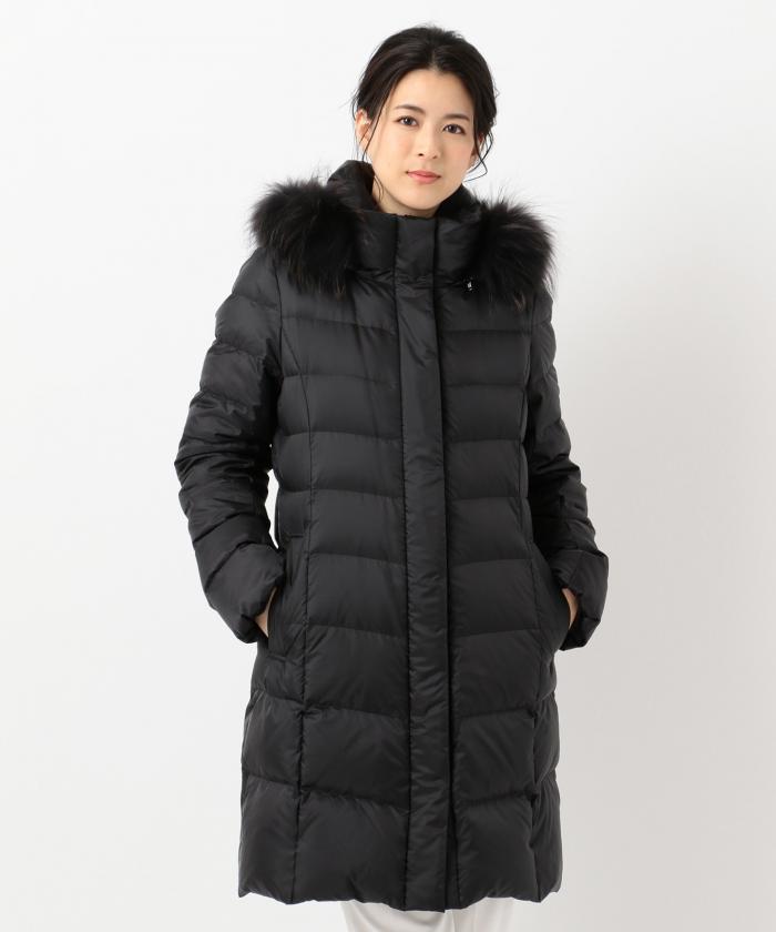 23区＞ 【洗える＆弱撥水】シレータフタロング ダウンコート(検索番号