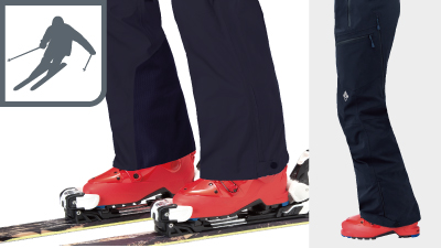 パウダーステップ パンツ Women's｜モンベル