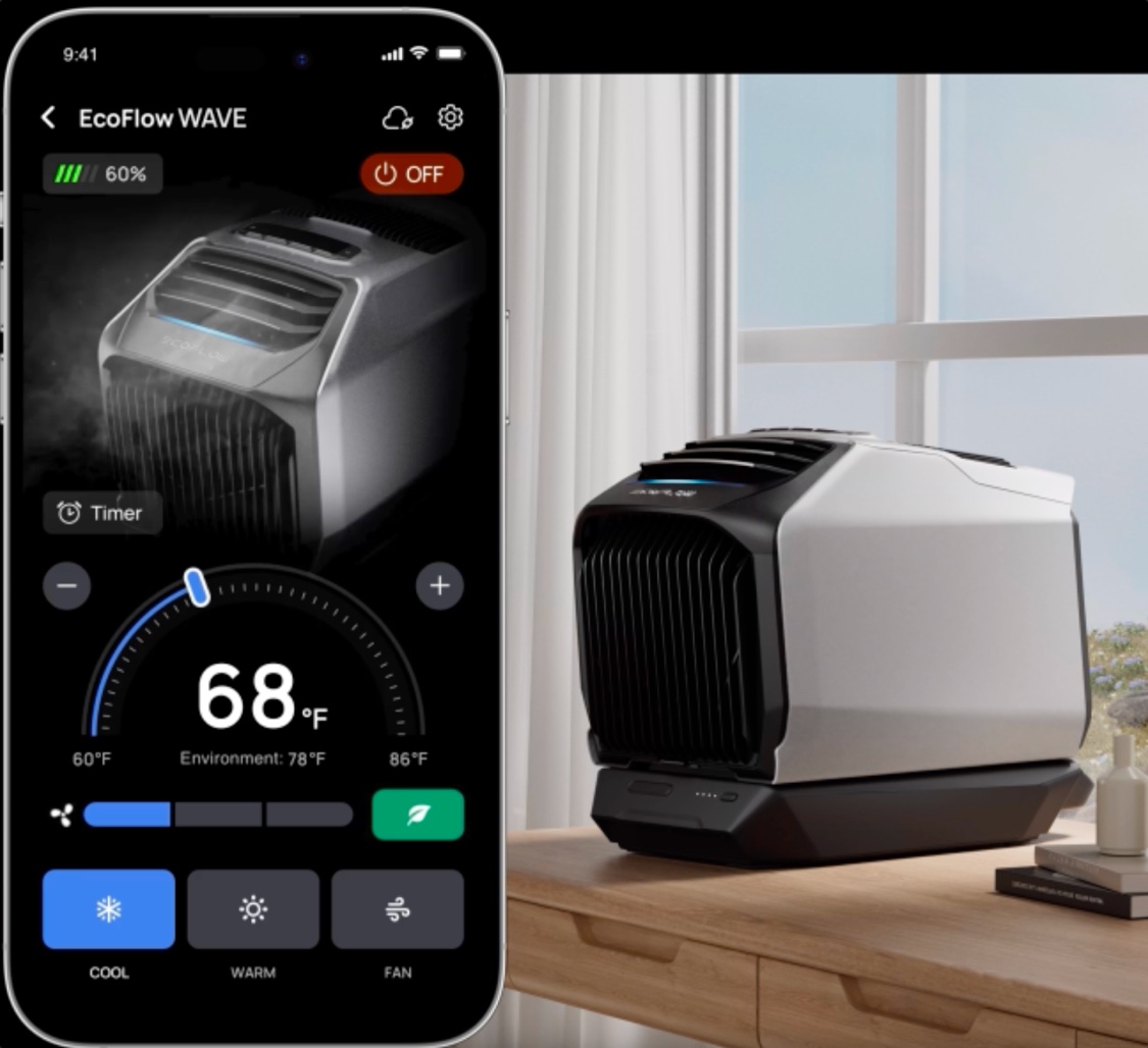 EcoFlow WAVE 2 Portable Air Conditioner | EcoFlow US | EcoFlow US