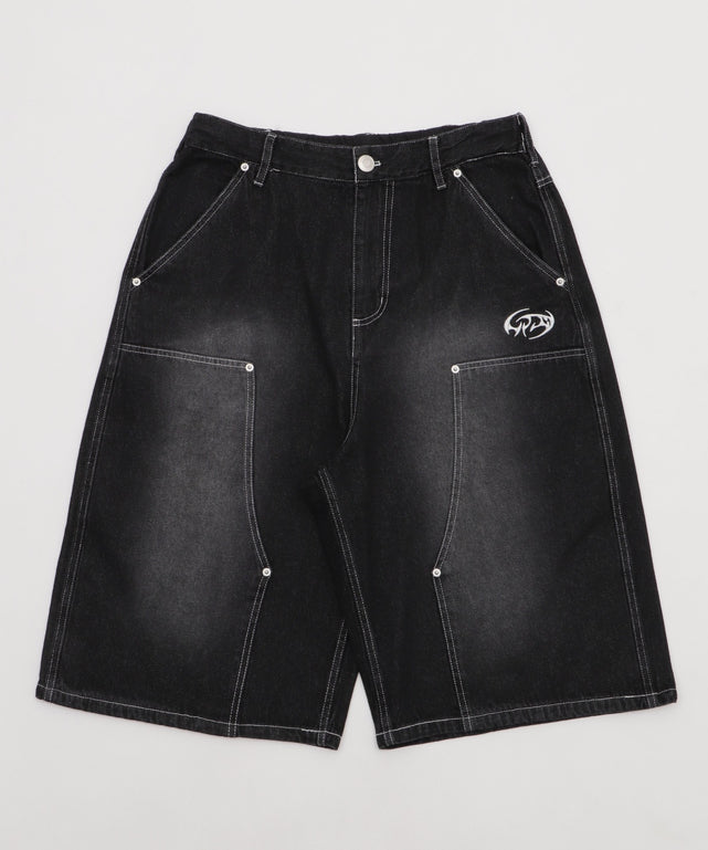ダブルニーロゴデニムショーツ｜WEGO（ウィゴー） – WEGO ONLINE STORE