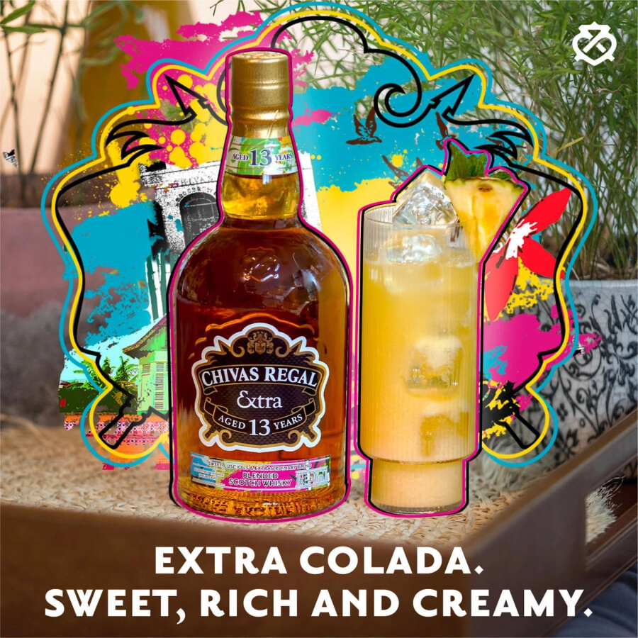 Whisky Chivas Regal Extra 13 Years Old Rum Casks, gift box, 1000