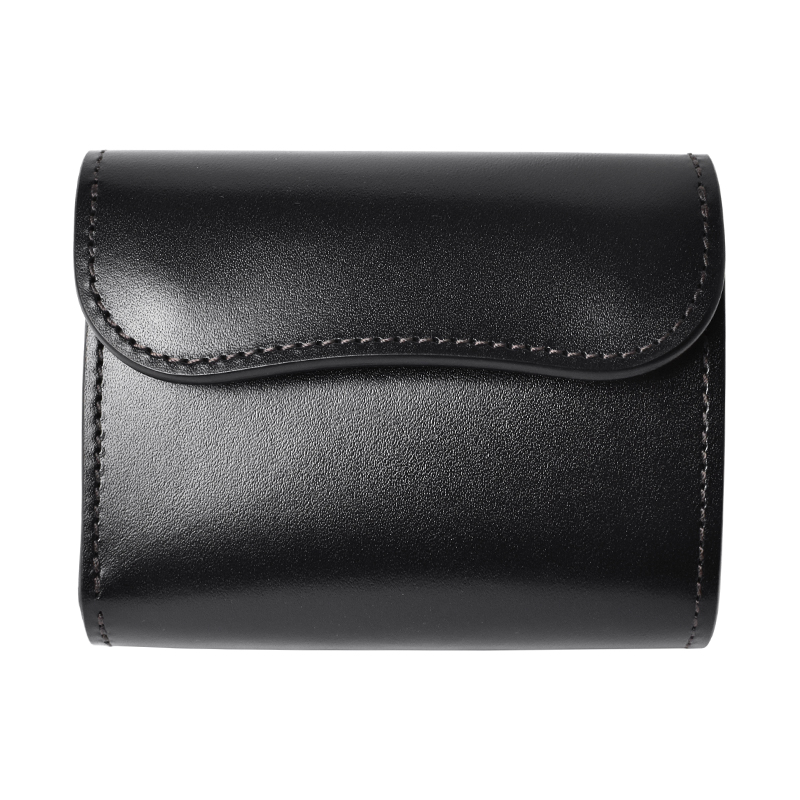 小型三つ折り財布《イーノ》サドルプルアップ｜WILDSWANS(ワイルド