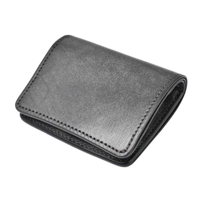 ミニ財布《kf-003》フルグレインブライドルレザー｜WILDSWANS(ワイルド