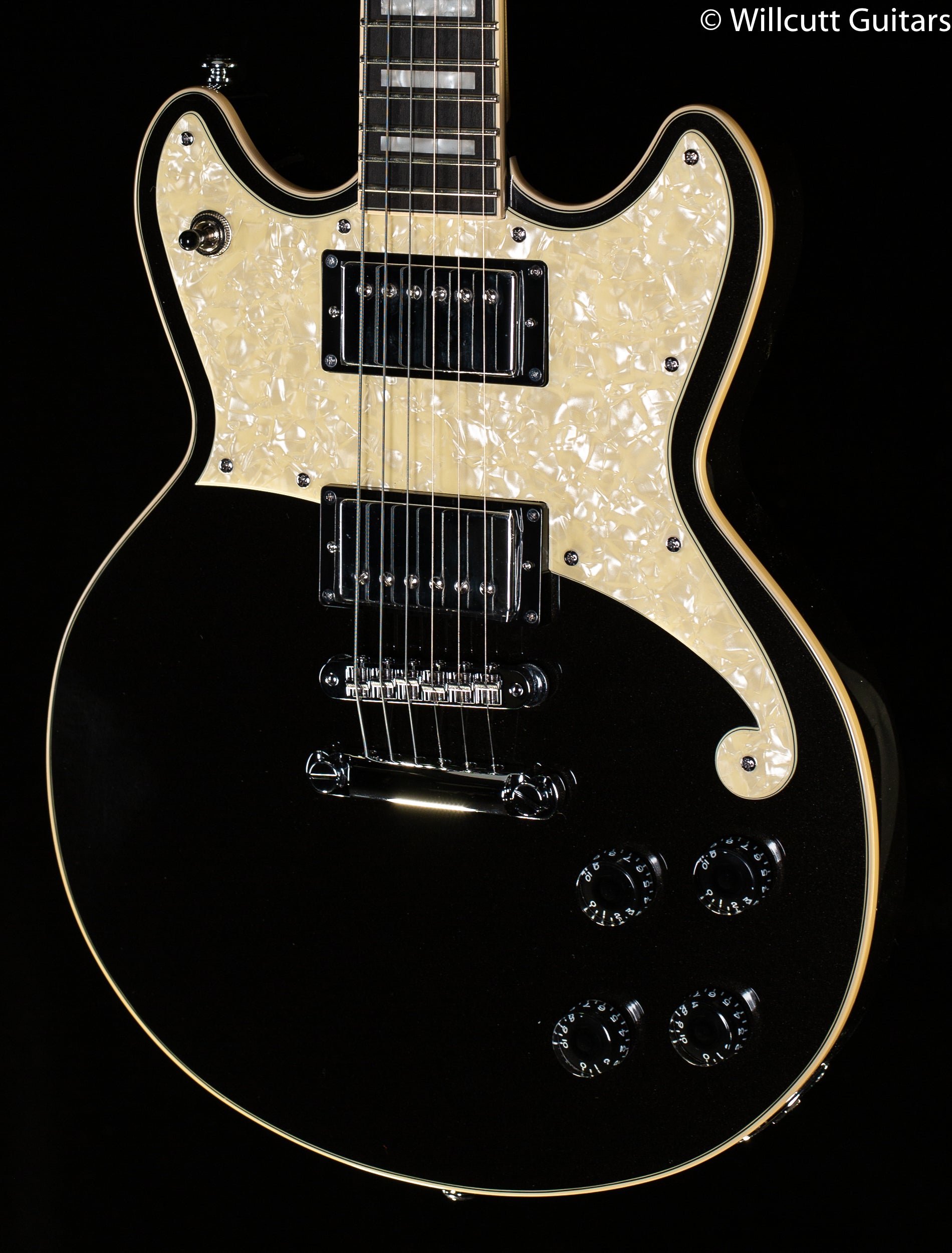 D'Angelico Premier Brighton - Black Flake (497) - Willcutt Guitars