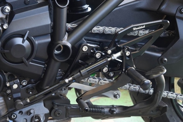 Ninja H2 SX/SX SE(18-) 逆チェンジキット (ブラック/シルバー