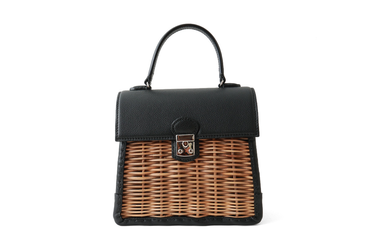 ebagos エバゴス フニュシュリンク・ハンドバッグ M