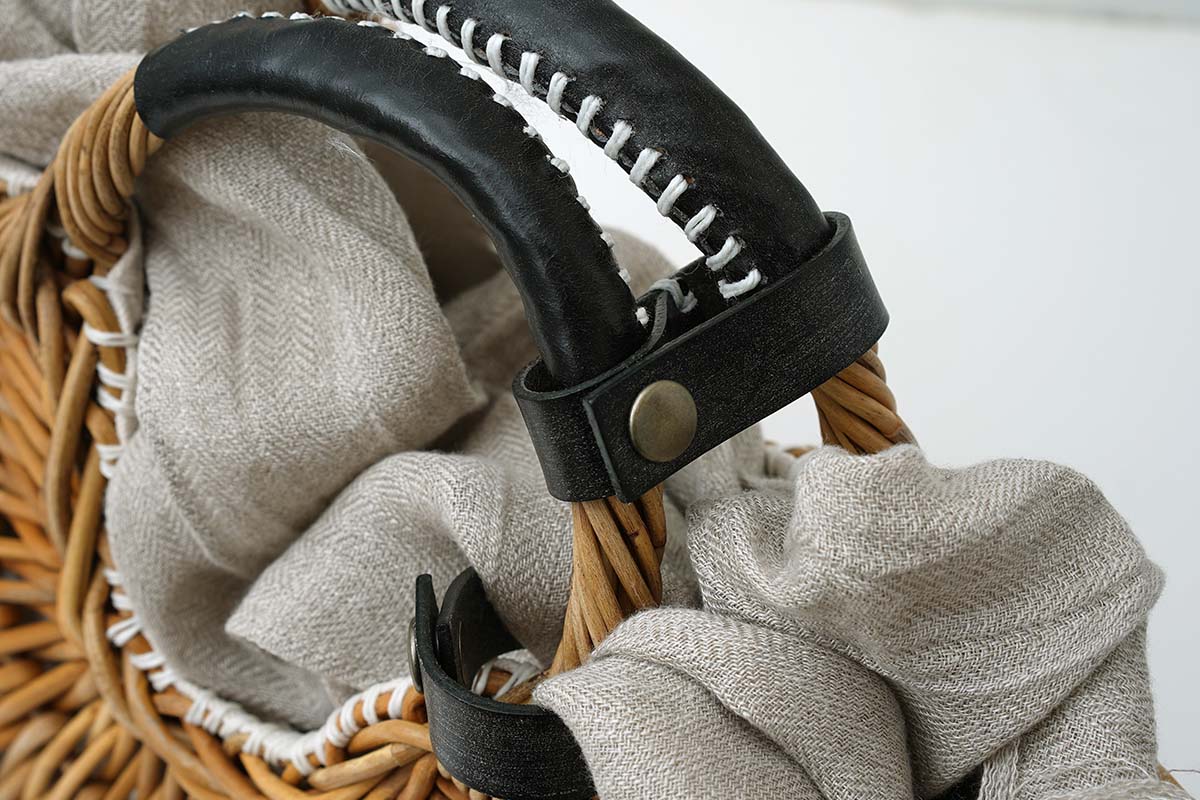 ebagos エバゴス キャンバス・扇トート