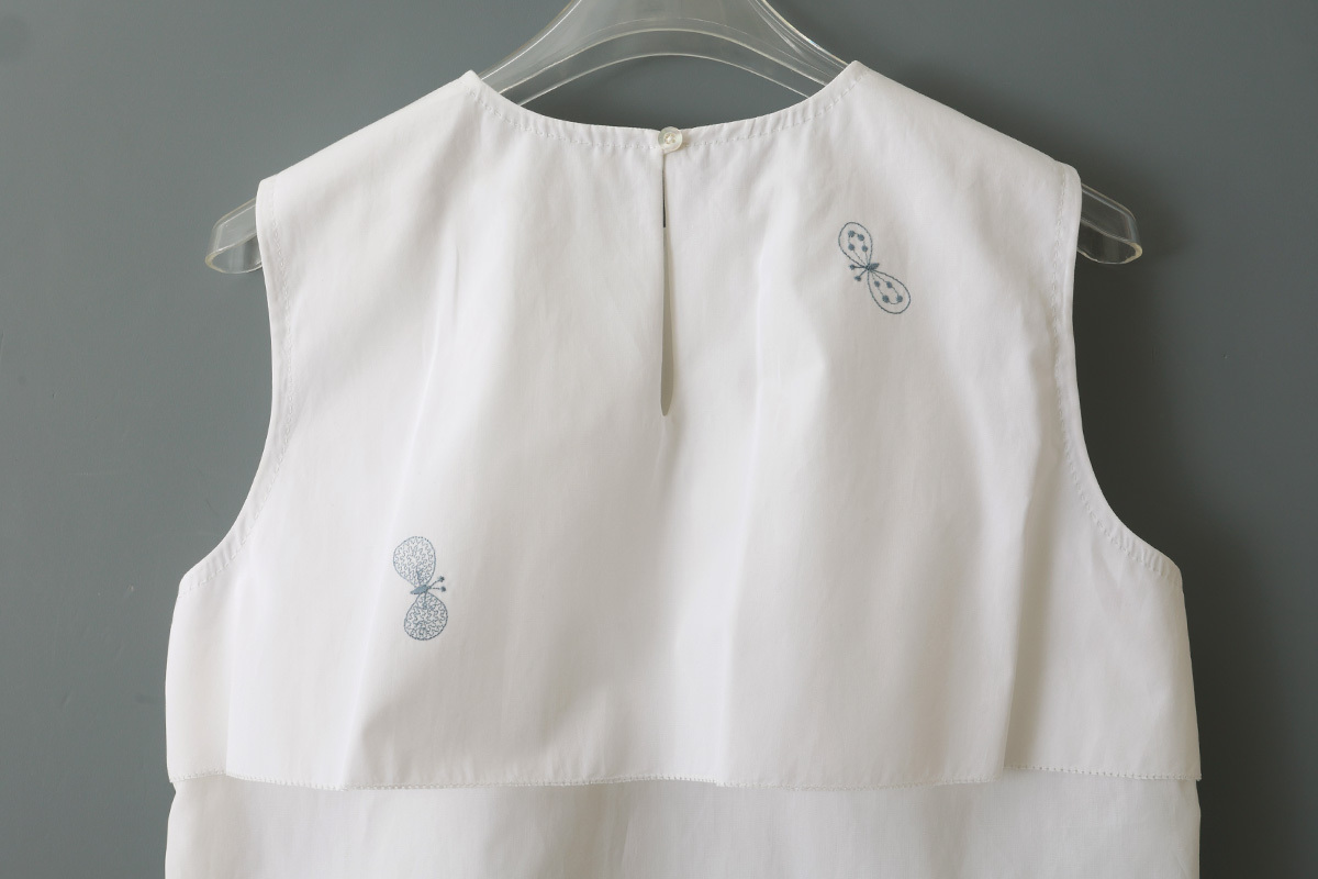 mina perhonen ミナぺルホネン choucho ノースリーブブラウス