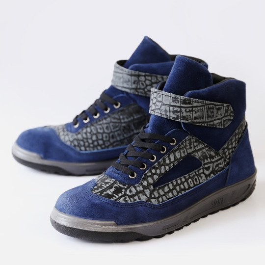 別注】【JIS】ATENEO ZR-21 NC ネイビー×クロコ 商品詳細｜鳶服 鳶用品