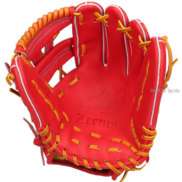 野球 ジームス 限定 硬式グローブ グラブ 内野手用 内野 湯もみ型付け
