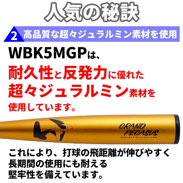 野球 中学硬式バット ワールドペガサス 中学生用 硬式用 硬式 金属