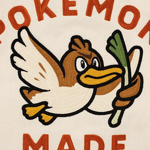 カモネギのジャケットに“ネギがさせる”！？ HUMAN MADE，ポケモン