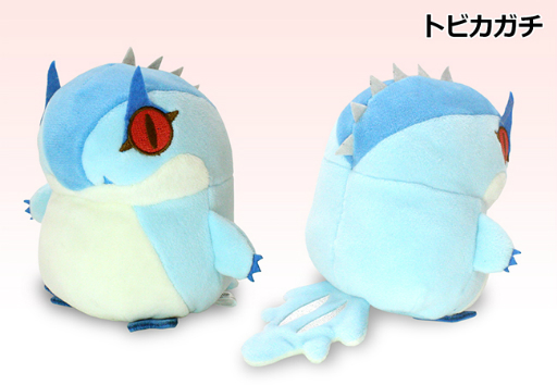 MHW」からフワフワクイナとトビカガチの“もちっ”とカワイイぬいぐるみ