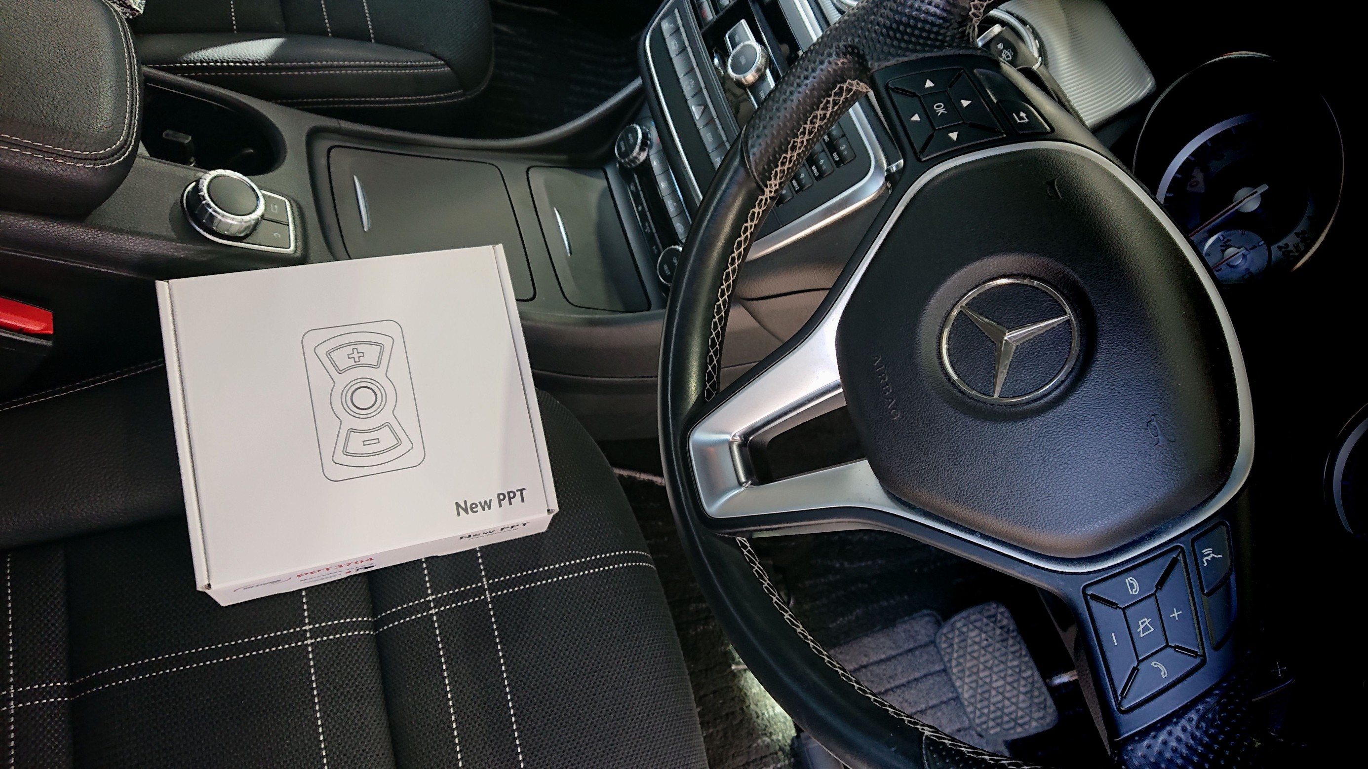 DTE SYSTEMS スロットルコントローラー New PPT の取付 ／ メルセデス