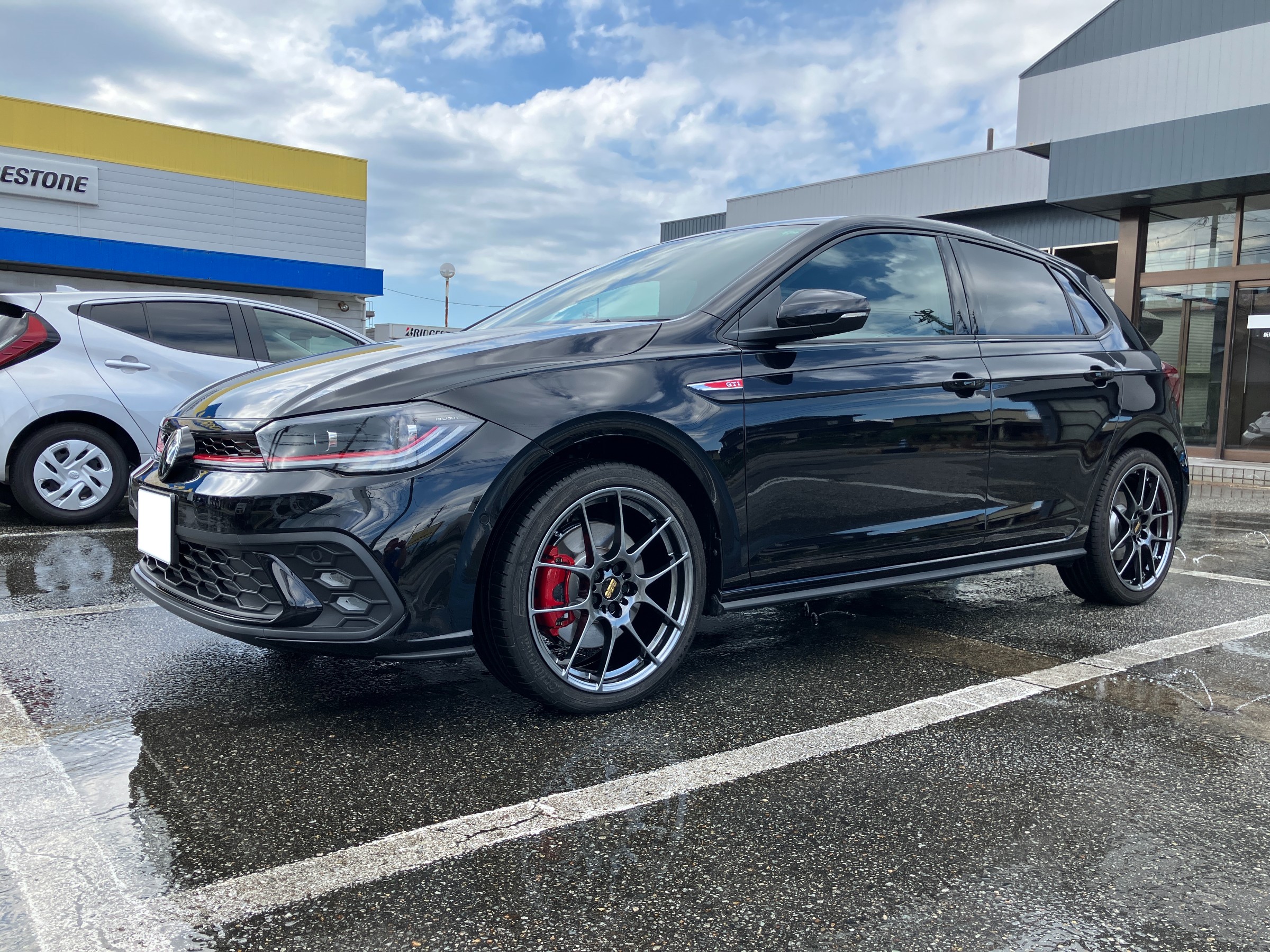 VWポロGTIにBBS RFを | フォルクスワーゲン ポロGTI ホイール
