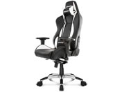 AKRacing ゲーミングチェア Premium 低座面タイプ シルバー LOW-SILVER