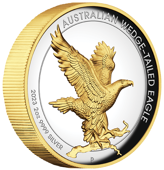 Coins Australia - 2023 Australian Wedge-Tailed Eagle 2oz Silver