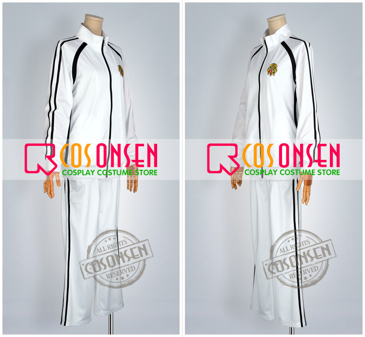 うたの☆プリンスさまっ♪早乙女学園 白ジャージ 背中 刺繍ワッペン