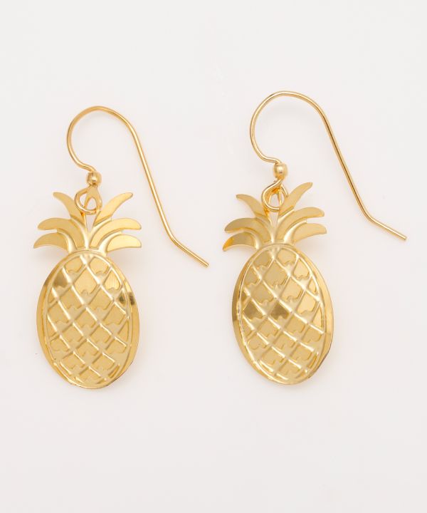 LEIGHTON LAM】パイナップルピアス(GOLD): 『Kahiko(カヒコ)』公式通販