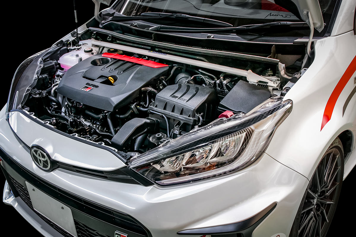 トヨタ GRヤリス GXPA16 ストラットタワーバー/スチール/フロント