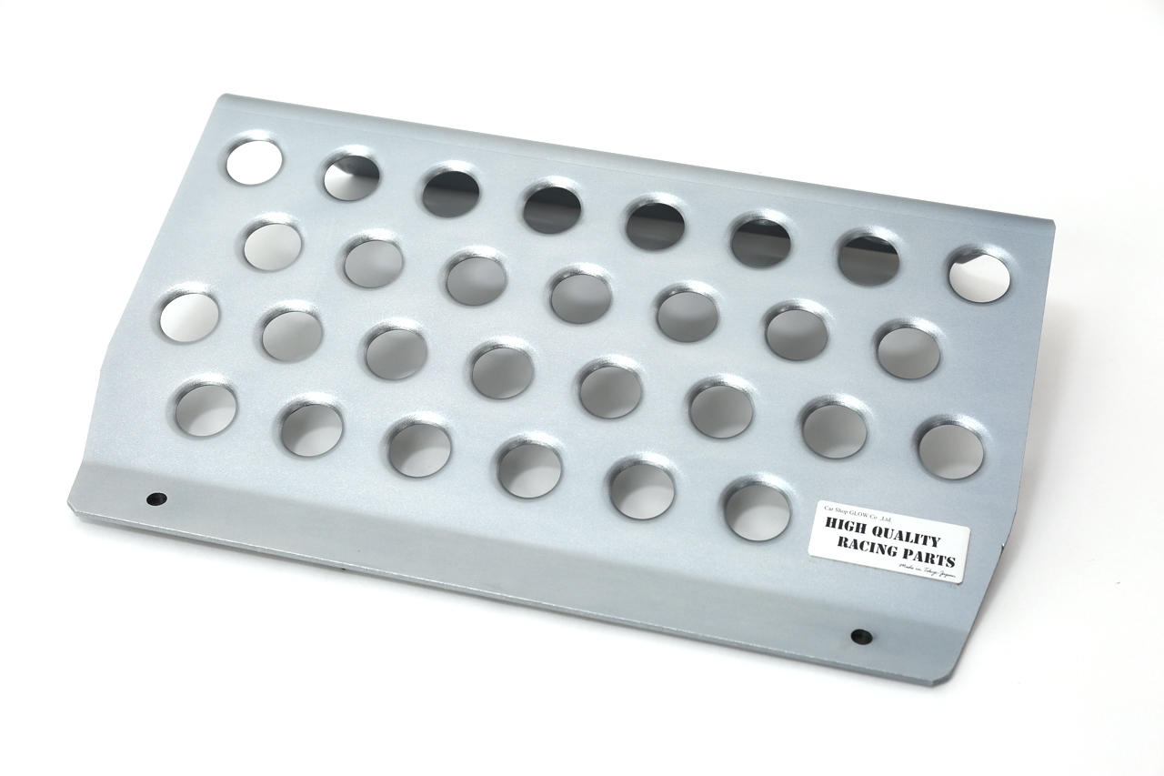 RX-7 FD3S用 カーショップグロウ 助手席アルミフットプレート