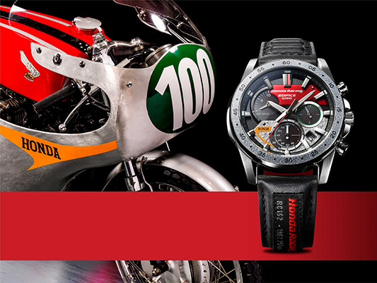 Casio to Release EDIFICE Honda Racing Limited Edition Inspired by