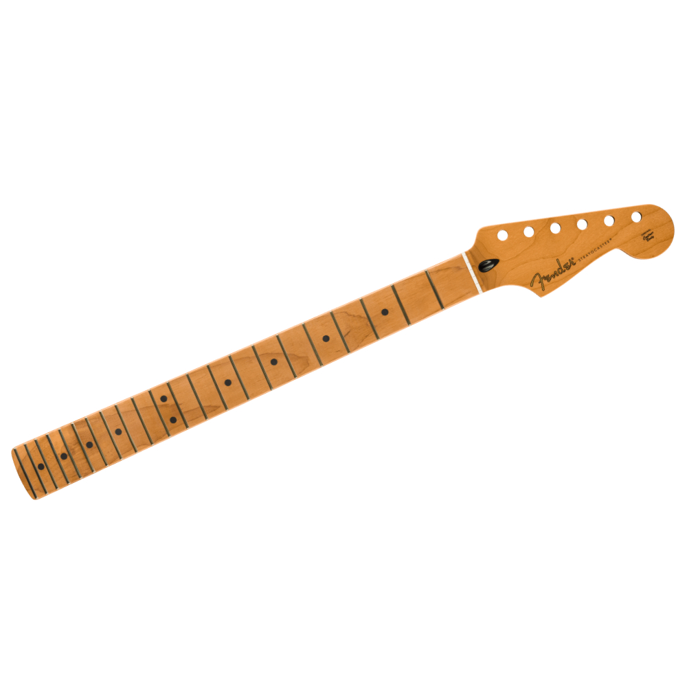 Fender フェンダー Satin Roasted Maple Stratocaster Neck Flat Oval