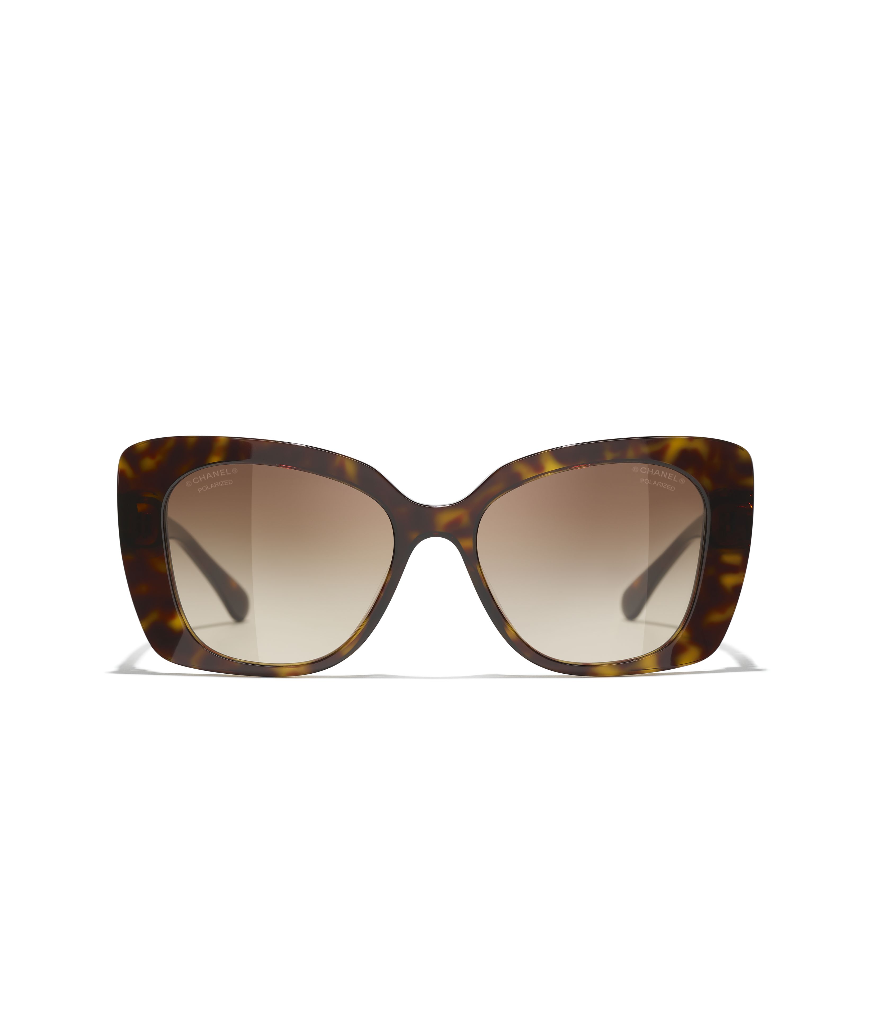 CHANEL Sunglasses: Square Sunglasses, acetate & strass — Fashion