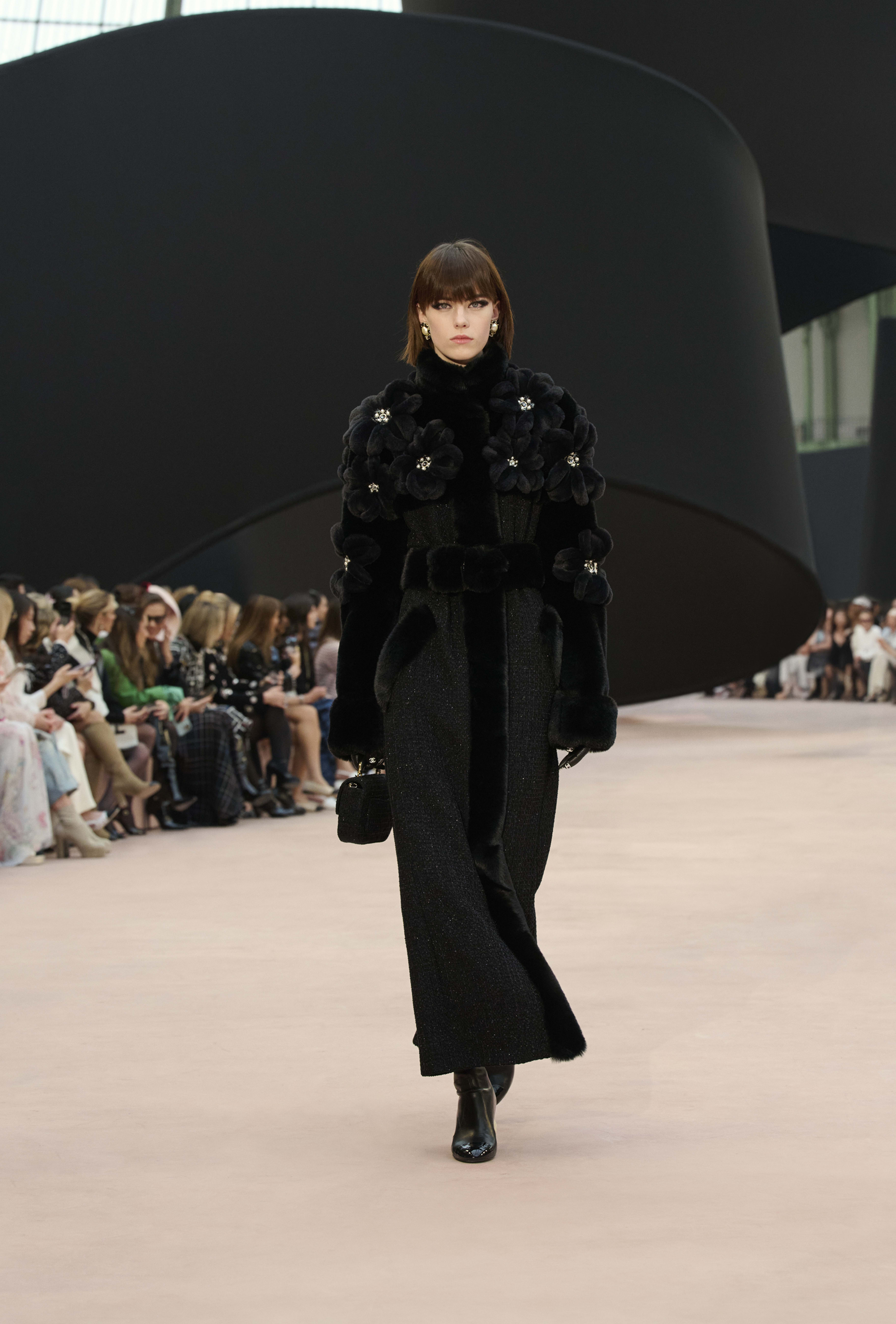 グローブ - ラムスキン、ブラック & ホワイト — ファッション | CHANEL