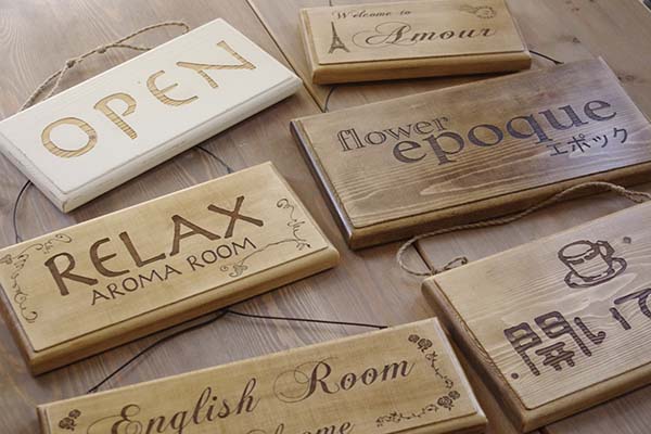 オーダーメイド OPEN/CLOSEDボード・ショップ用看板* ハンドメイド