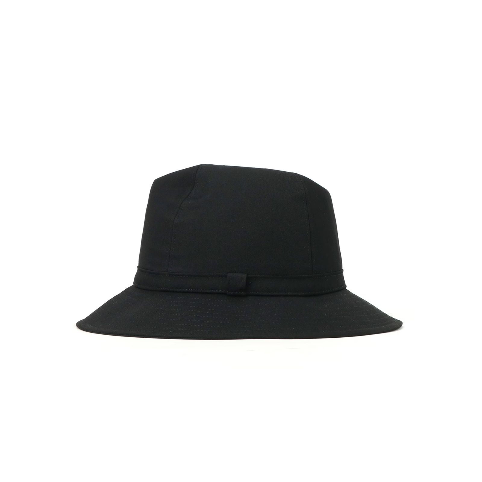 yohji yamamoto - GABARDINE FEDORA HAT (BLACK) | フェドラハット