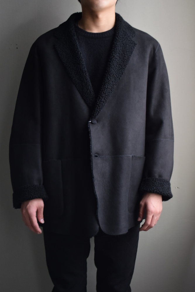 COMOLI (コモリ) シープスキン ジャケット [BLACK]