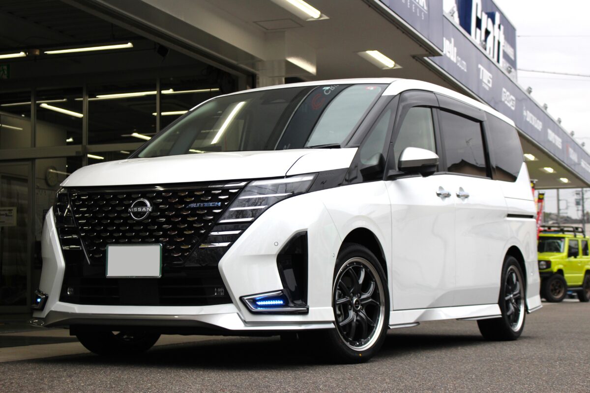 C28型セレナAUTECHにノヴァリス アセットS1を即日取付！シャープな