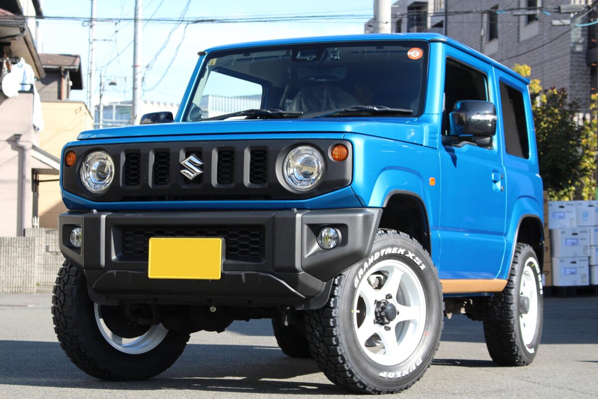 JB64 ジムニーのスタッドレスセット！RT-5N+2とXS1で冬もオフカスタム