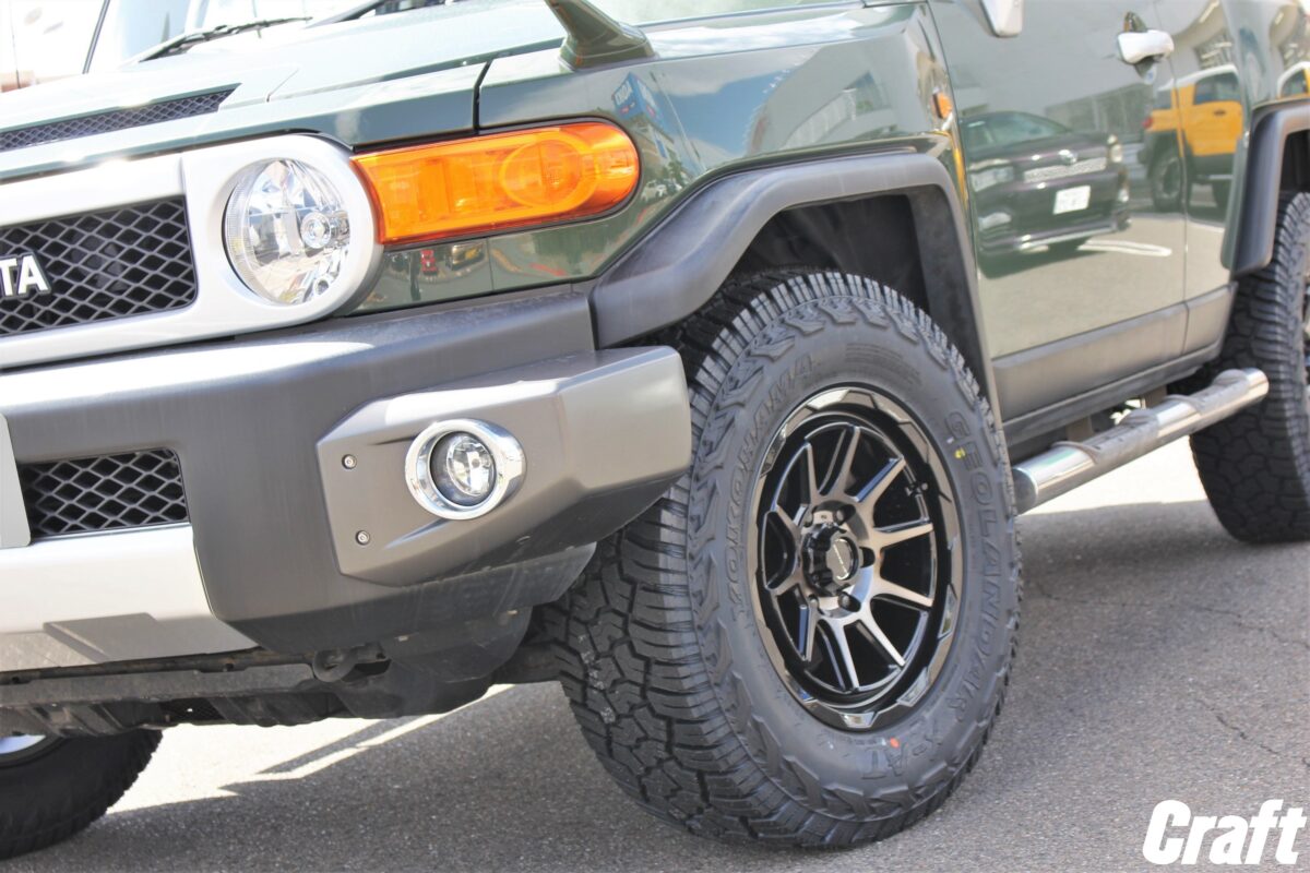 マッドヴァンス06×ジオランダーXTをFJクルーザーに装着!! | マッド