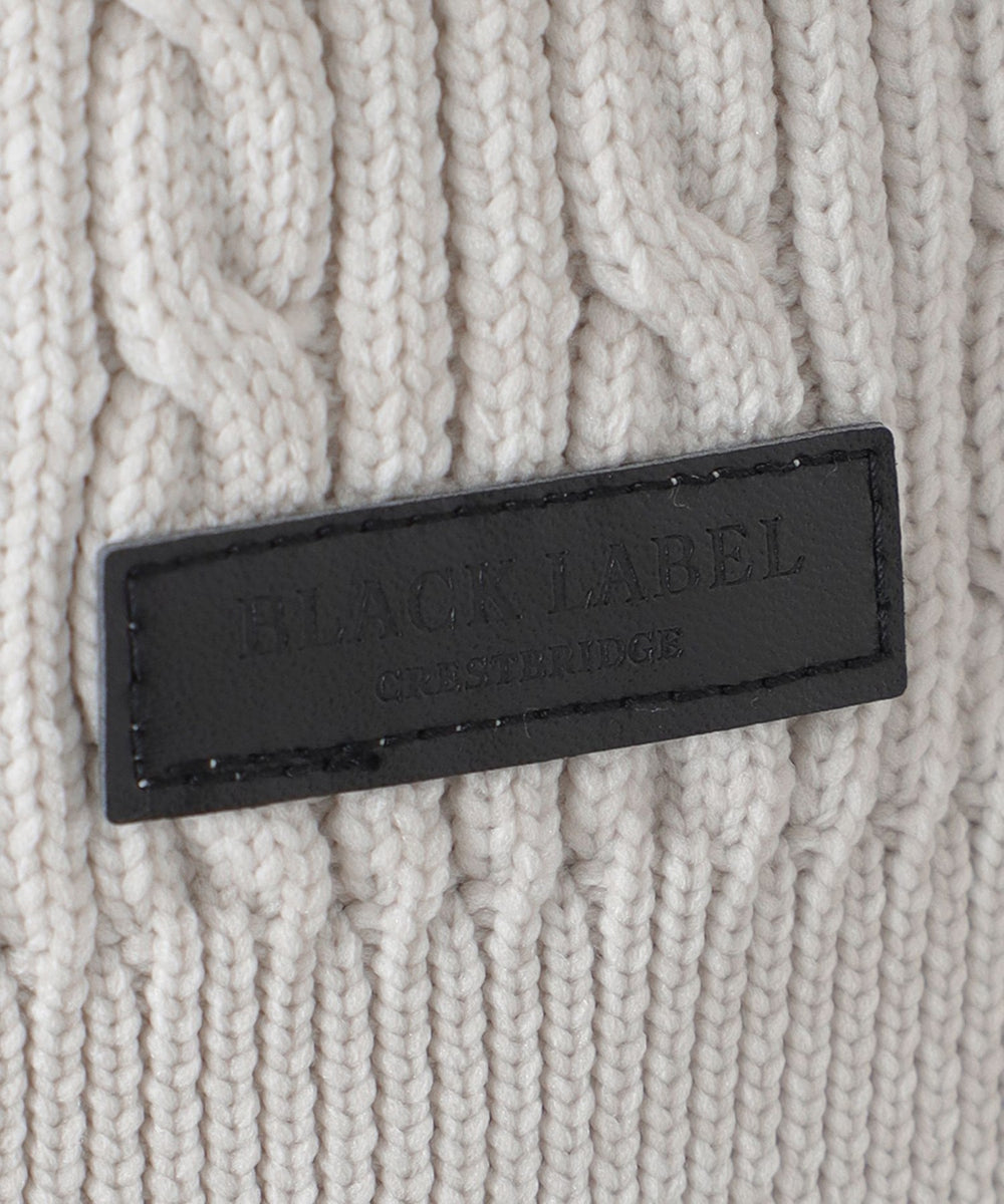 チェックコンビフードカーディガン（ニットウェア）｜BLACK LABEL