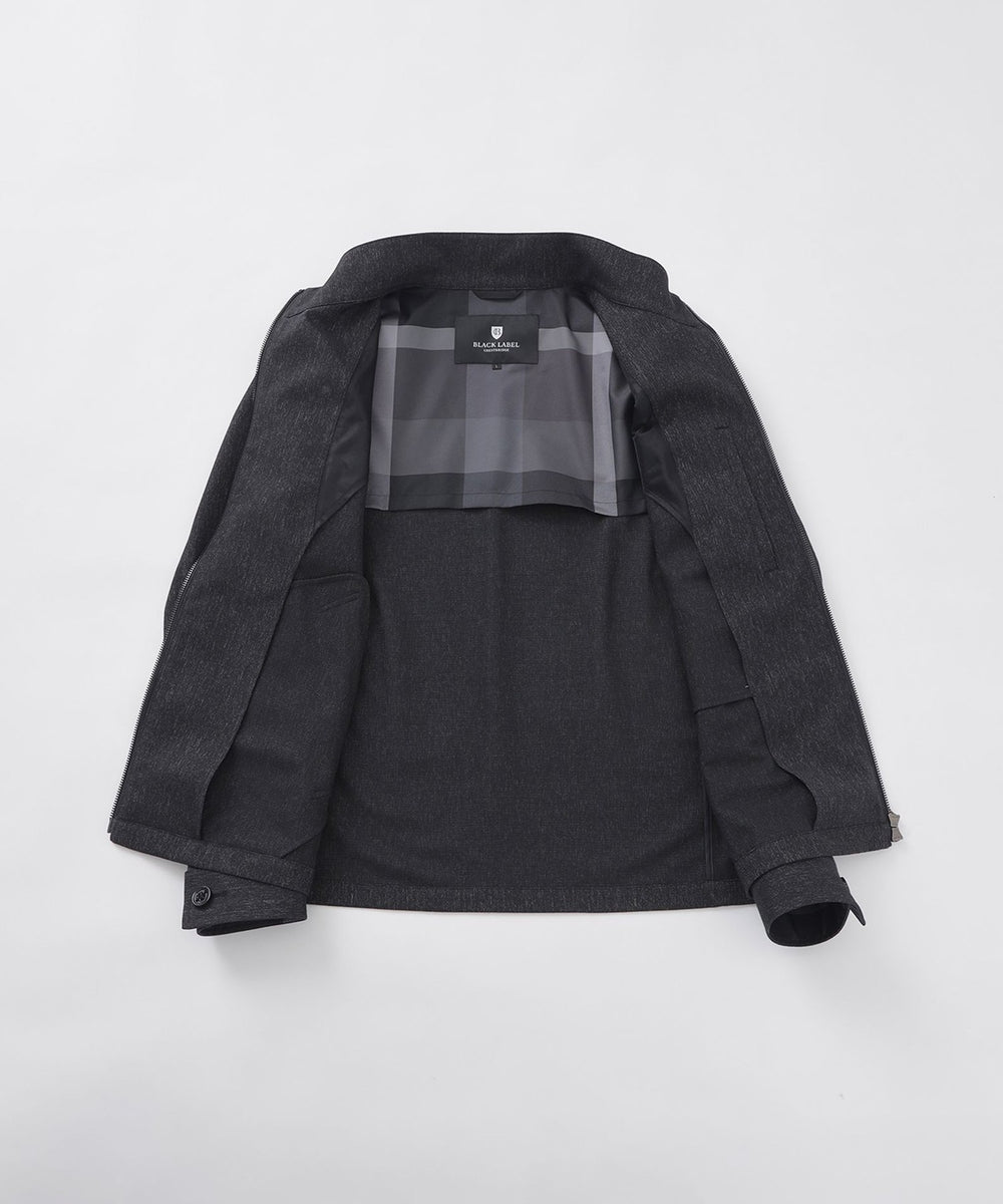 一部店舗限定】デニムライクカラミスタンドカラーブルゾン（ブルゾン