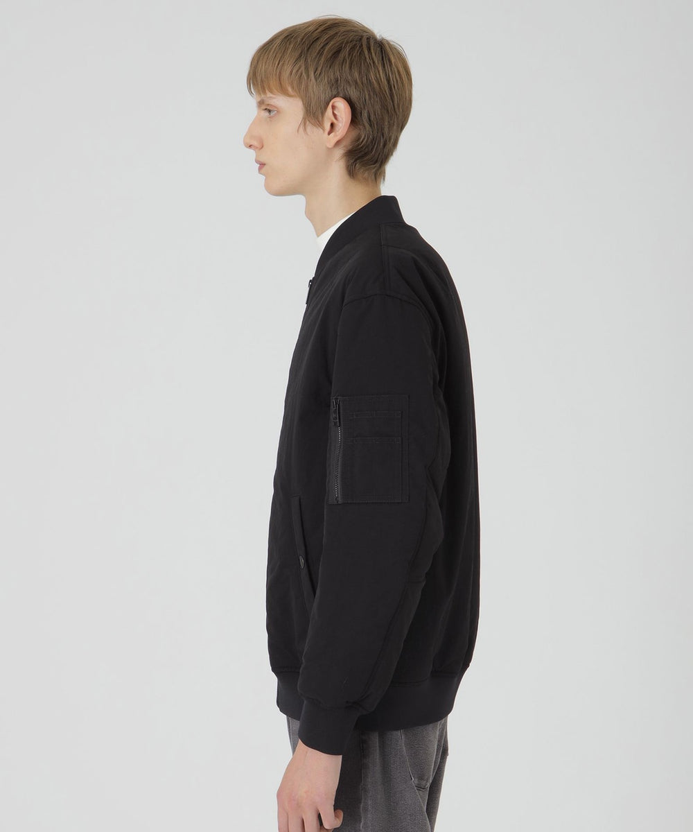 BLACK of BLACKs パデッドMA-1ジャケット（ブルゾン）｜BLACK LABEL