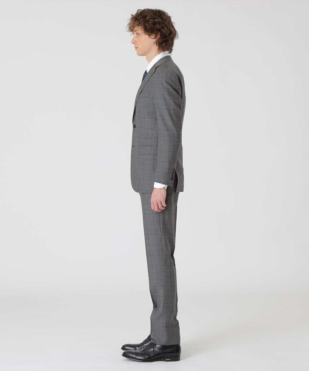 エメラルドグリーンペングレンチェックスーツ（スーツ）｜BLACK LABEL