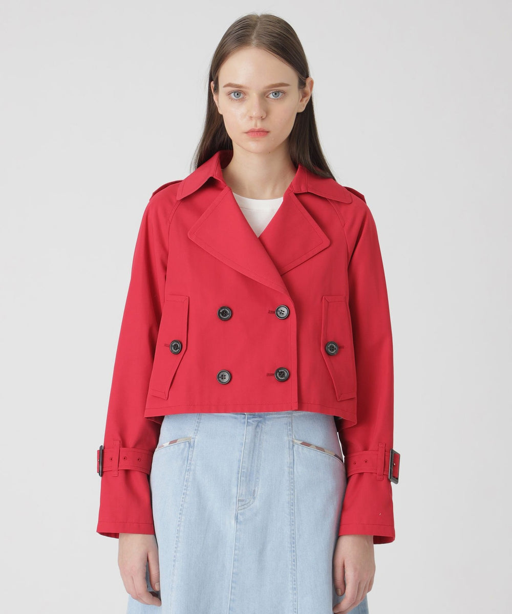 ショートトレンチコート（ジャケット/ブルゾン）｜BLUE LABEL