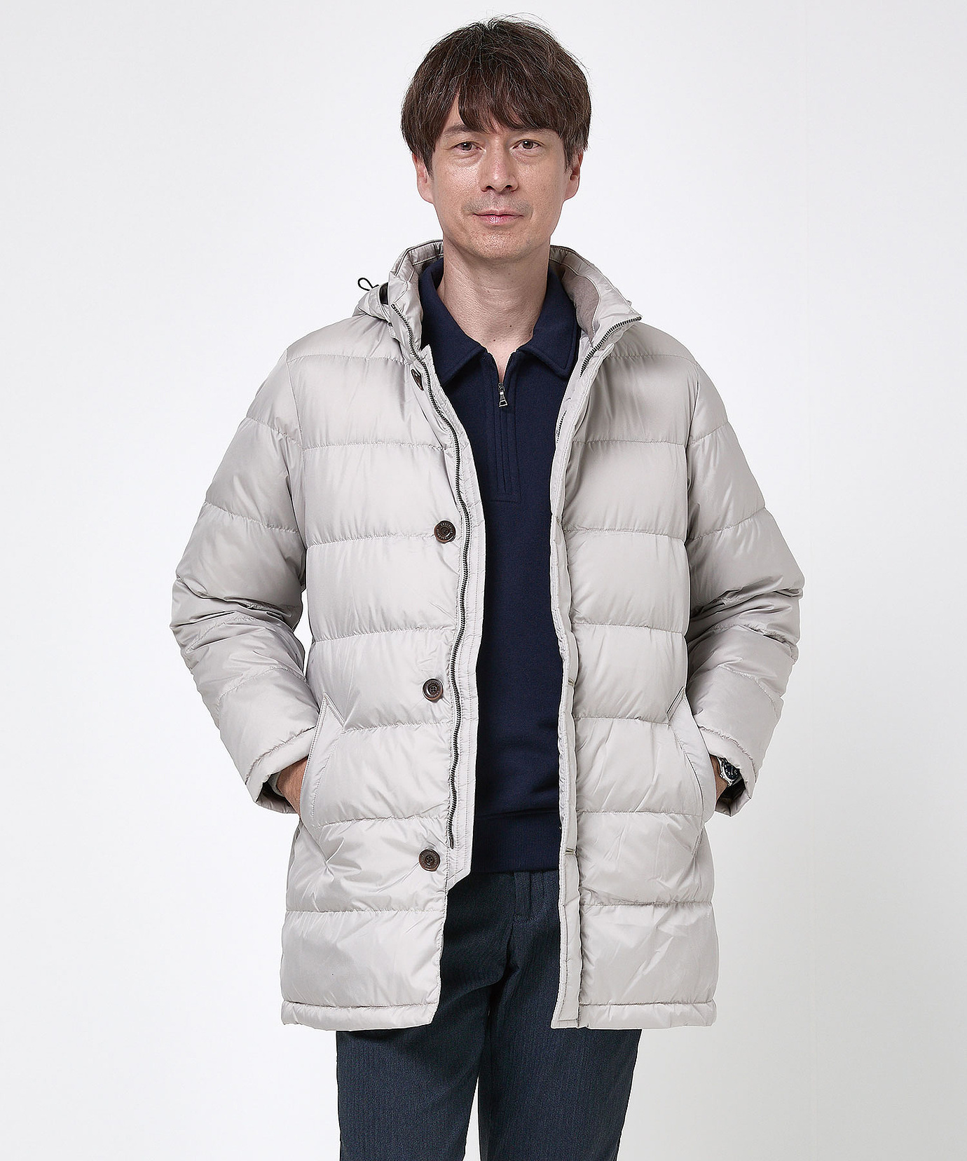 メンズ マジックライトダウン コート通販 [1604-57409] - クロコダイル