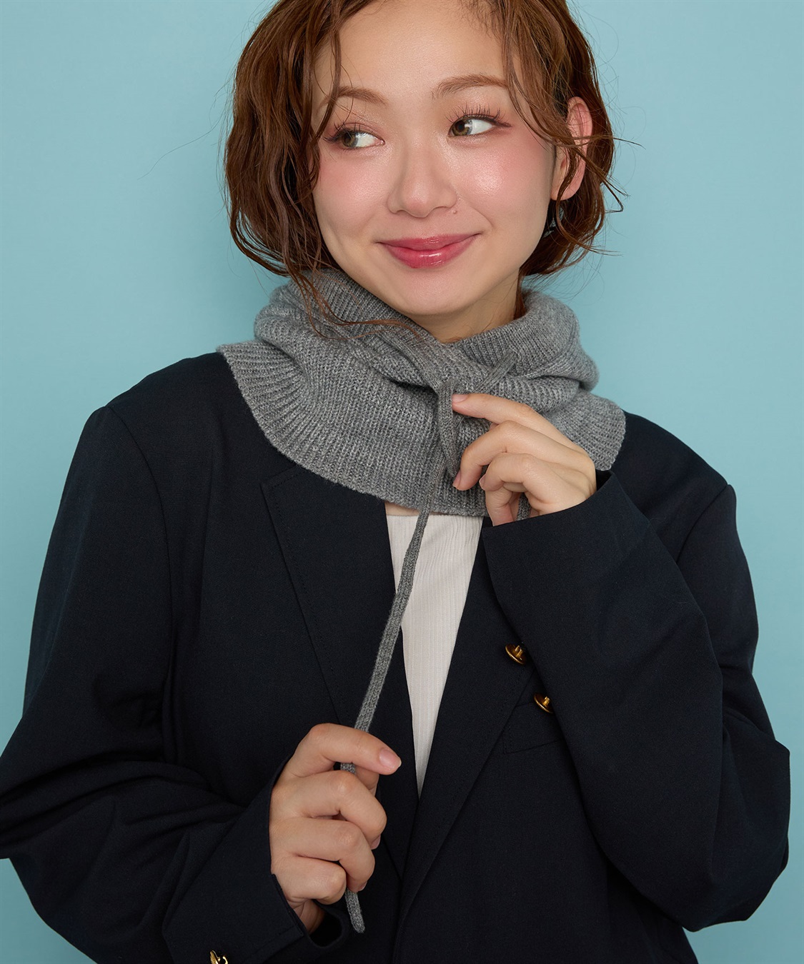 Yoki】ニットフードバラクラバ Life Style by cross marche｜クロス